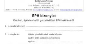 EPH jegyzőkönyv